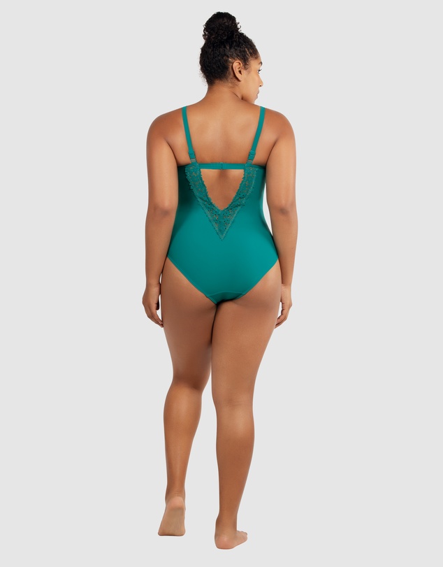 Parfait - Brigitte Low Back One Piece Swimsuit with Lace