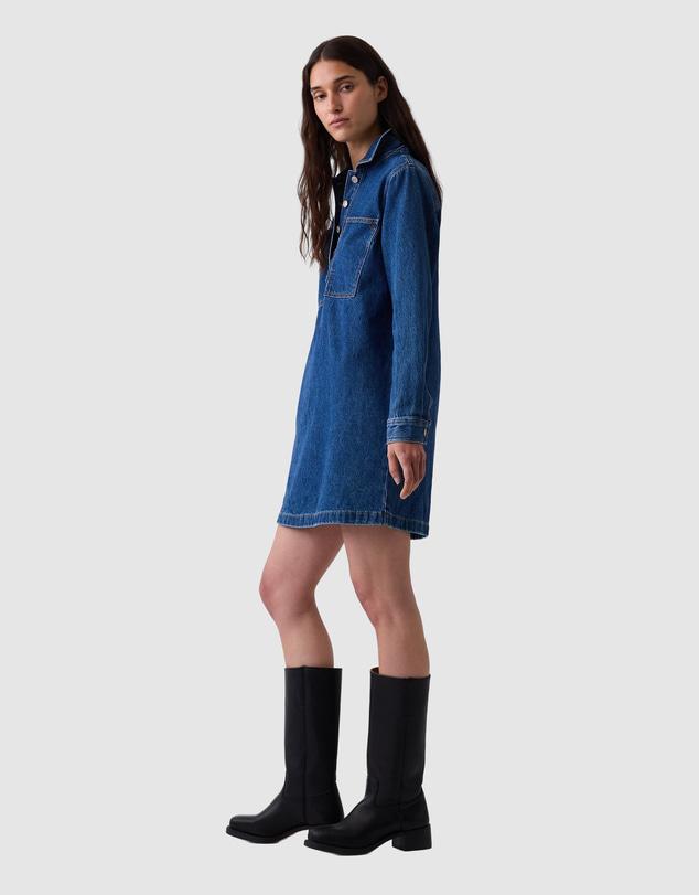GAP - LS Shift Mini Dress