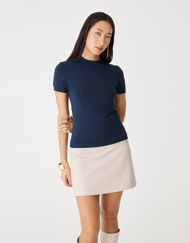 Forcast - Catherine Short Sleeve Knit