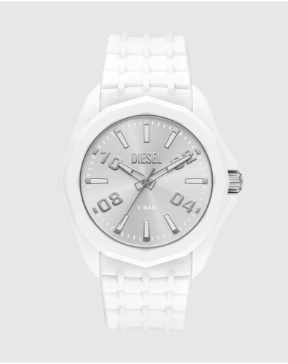 Diesel - Stinger 3-Hand White Analogue Watch
