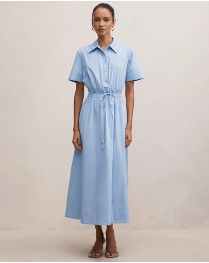 Forever New Petite - Brynn Petite Elastic Waist Midi Dress