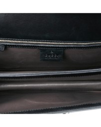 Pre-Loved by Azura Reborn - Pre-Loved Medium Polished Calfskin Dollar Interlocking G Crossbody
