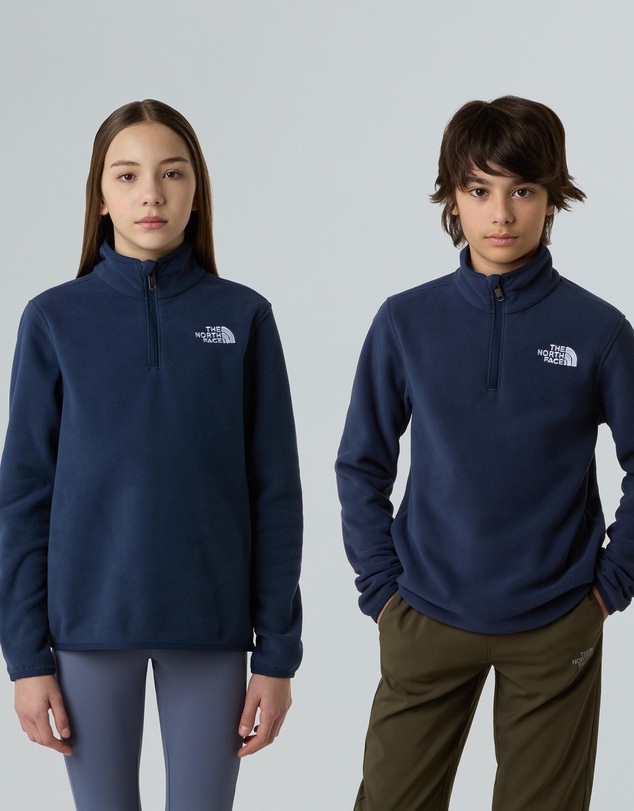 The North Face - Glacier Quarter Zip Pullover - Teens