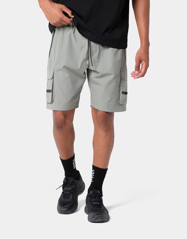 PYRA - Nero Cargo Shorts - Dusty Olive