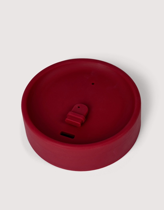The Somewhere Co - Burgundy Traveller Coffee Cup