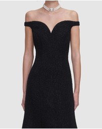 Self Portrait - Boucle Midi Dress