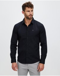 Calvin Klein - Stretch Poplin Slim Shirt