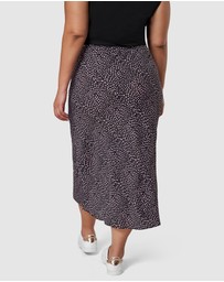 Something 4 Olivia - Catalina Print Midi Skirt