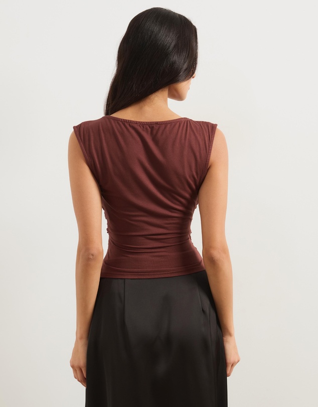 Atmos&Here - Luna Cross Over Off Shoulder Top