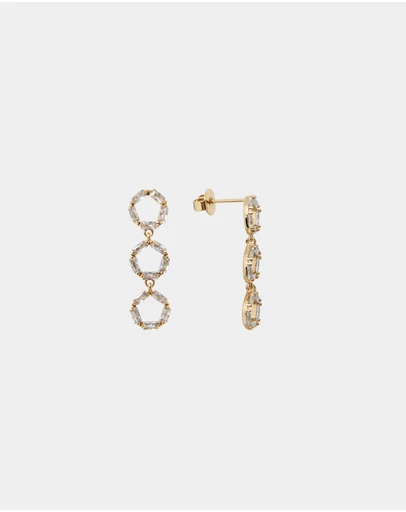 Forcast - Naya 16k Gold Plated Earrings