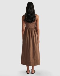 Decjuba - Lucie Spliced Midi Dress