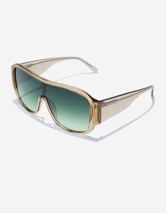 Hawkers Co - Hawkers - Feroe - cream green forest Sunglasses for Men and Women UV400