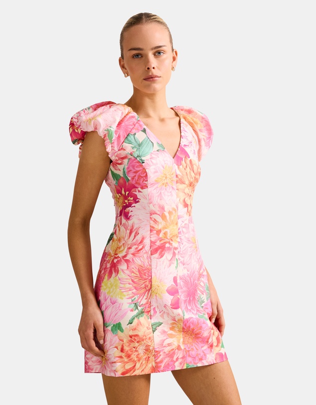 Forever New - Elyssa Puff Sleeves Mini Dress