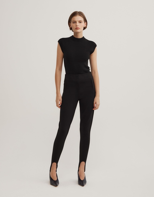 Witchery - High Neck Knit T-shirt