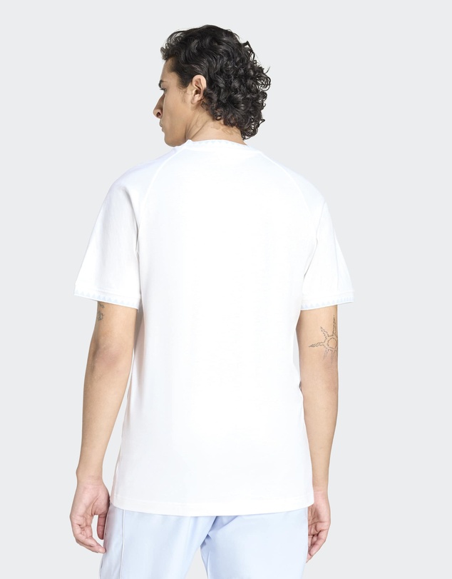 adidas Originals - CHEST STRIPES ENGINEERED COLLAR TEE Mens