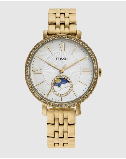 Fossil - Jacqueline Gold-Tone Analogue Watch