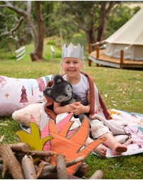 Linen House Kids - Folk Woodland Play Mat