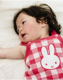 Kynd Baby - Miffy Knit Romper in Cherry