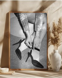 Olive et Oriel - Disco Feet Baw by Studio III Art Print