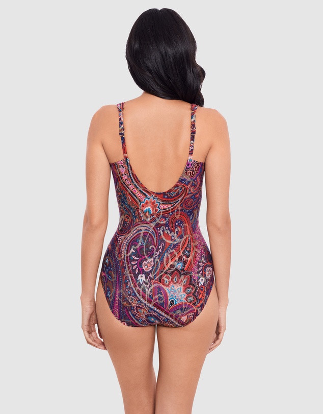 Miraclesuit Swimwear  - Dynasty Siren Crossover Shaping Swimsuit