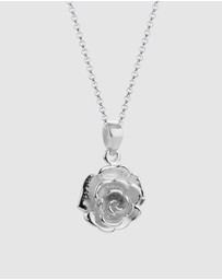 Elli Jewelry - Necklace with Pendant Rose 925 Sterling Silver