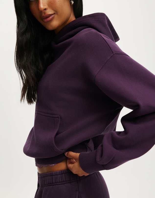 Cotton On - Boxy Fleece Hoodie