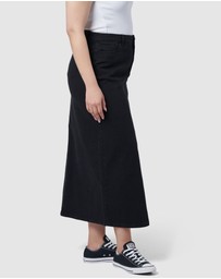 Sunday In The City - Hype Denim Maxi Skirt