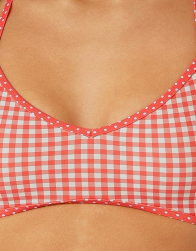 Lorna Jane - Coucou Gingham Sports Bra