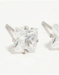Lovisa - Waterproof Diamante Stainless Steel Stud Earrings