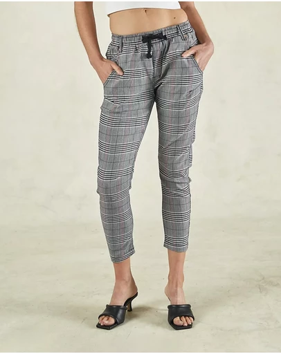 DRICOPER DENIM - Active Ruby Check Jeans