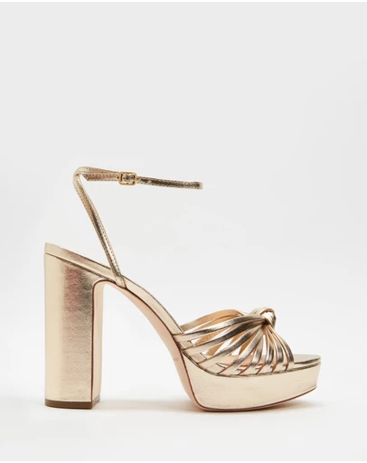 Loeffler Randall - Rivka Leather Knot Platform Sandals