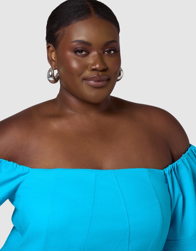Pink Dusk by Curve Project - Heart Racer Midi Dress
