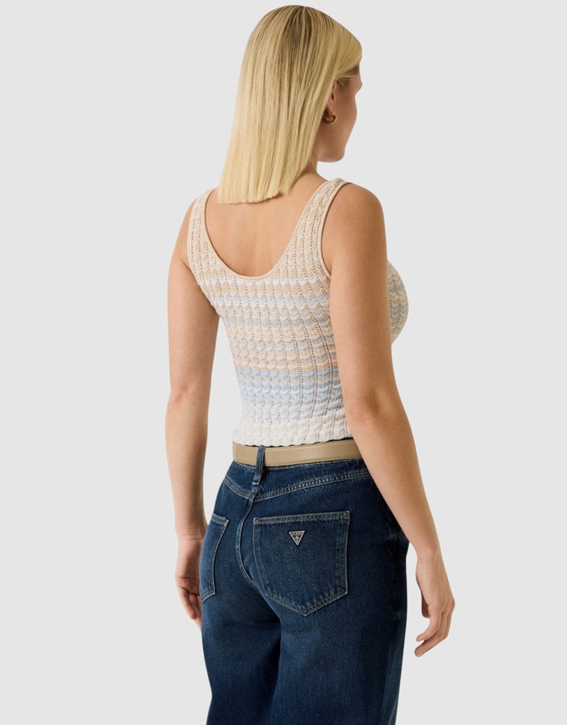 GUESS - Short Sleeve Rosalyn Tank Top