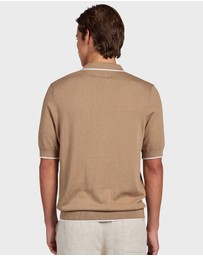 Academy Brand - Larry Tipped Polo