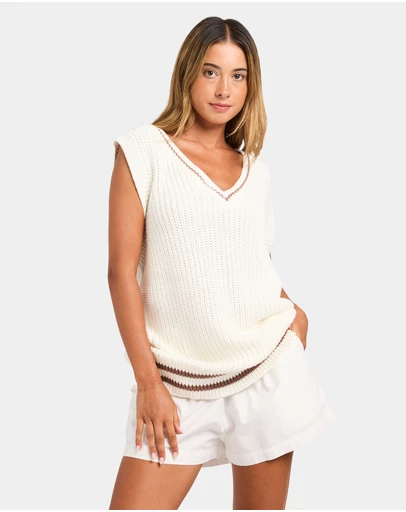 Roxy - Womens Hazy Light Kintted Vest