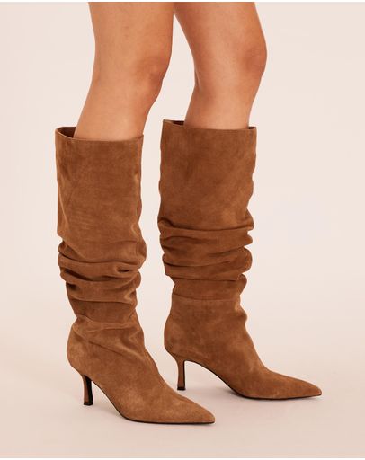 Taupe Suede