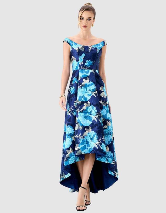 Bariano - Adiba Cap Sleeve Midaxi