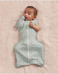 Love to Dream - Swaddle Up™ Transition Bag 1.0 TOG Cotton Olive Moon