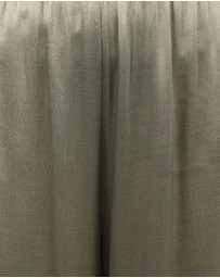 Petal & Pup - Sullivan Wide Leg Satin Pant - Sage
