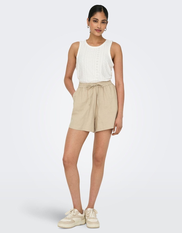ONLY - Jakiri Printed Linen Shorts