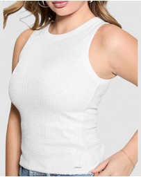 GUESS - Alexia Sequins Tank Top