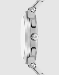 Michael Kors - Billie Silver Tone Chronograph Watch