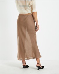 Alice In The Eve - Faye Sheer Midi Skirt