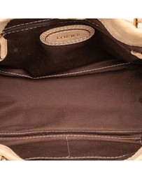 Pre-Loved by Azura Reborn - Pre-Loved Nubuck Anagram Madrid Fringe Shoulder Bag