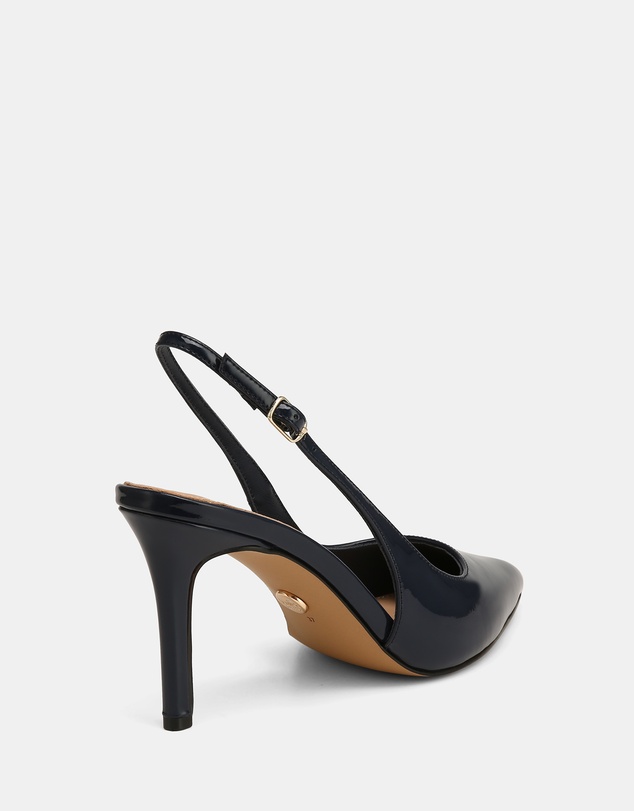 Wittner - Riker Patent Leather Slingbacks