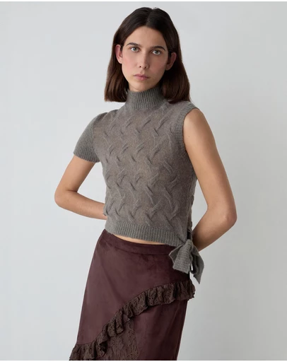 Laagam - Raye Textured Knit Top