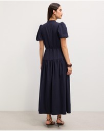The Fated - Dakota Midi Shirt Dress