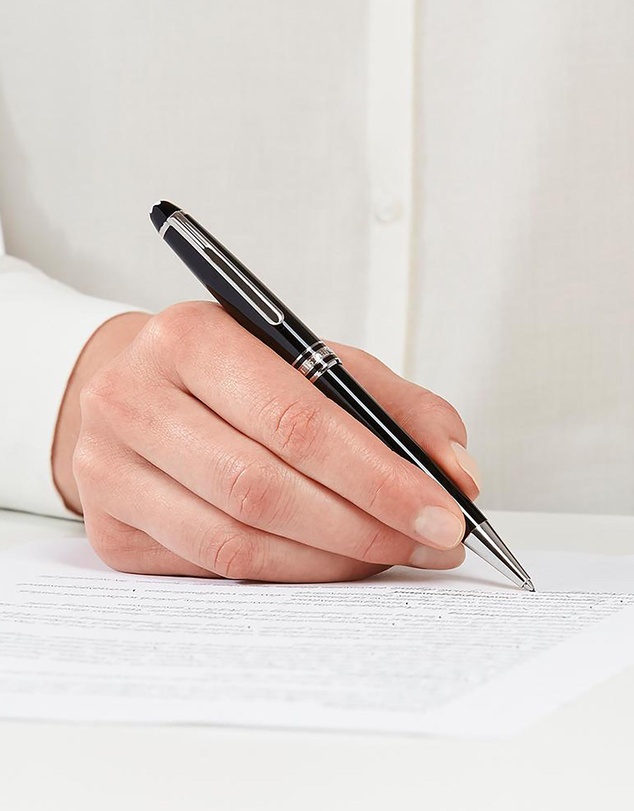 Montblanc - Meisterstück Platinum-Coated Classique Ballpoint Pen
