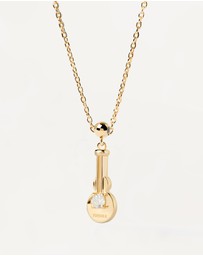 PDPAOLA - Charm Necklace Guitar Charm
