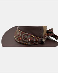 Jacaru - Jacaru 1675 Cotton Scarf Walkabout (Aboriginal design)